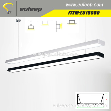 EU15050 ceilling surface mounted led linear light, led pendant light, linear lighting fixture 3ft 4ft 5ft 6ft 8ft